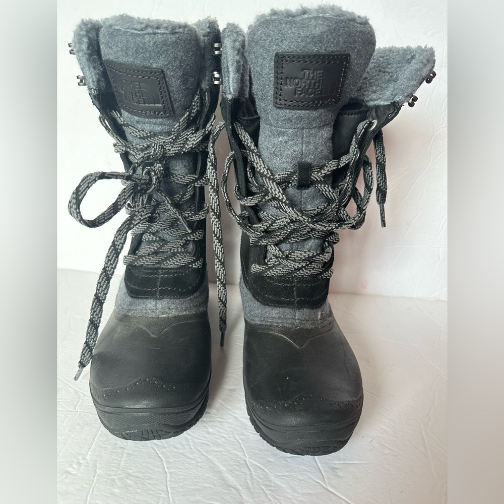 The North Face Women’s Shellista III Waterproof Insulated Grey Mid Boots